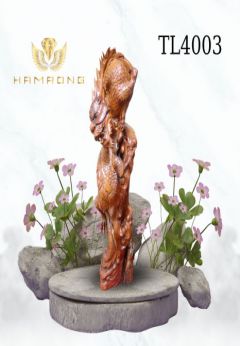 Tượng rồng cuộn long châu 