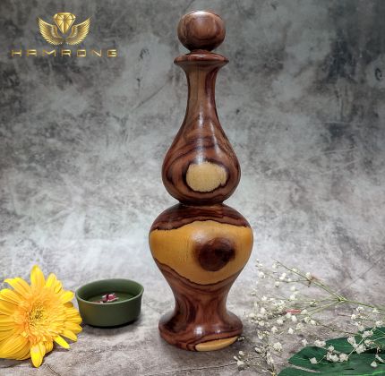 Hồ lô phong thủy gỗ cẩm