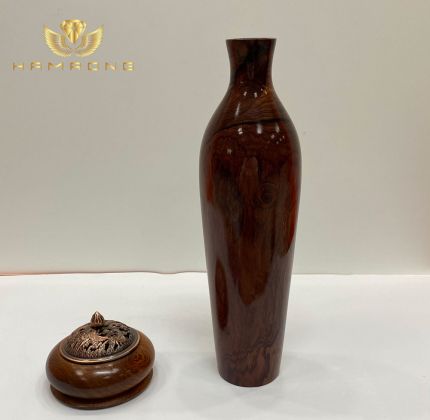 Bình Hoa phong thủy lũa gỗ