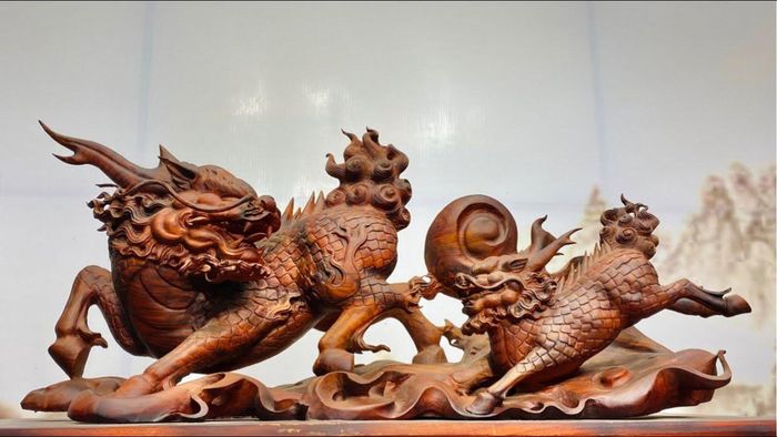 tượng Kỳ Lân  2