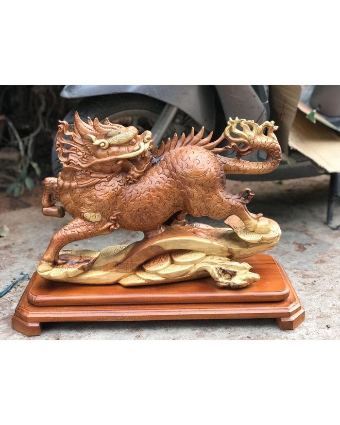 Tượng Kỳ Lân đạp Rồng 6