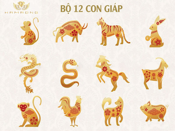 tượng gỗ 12 con giáp